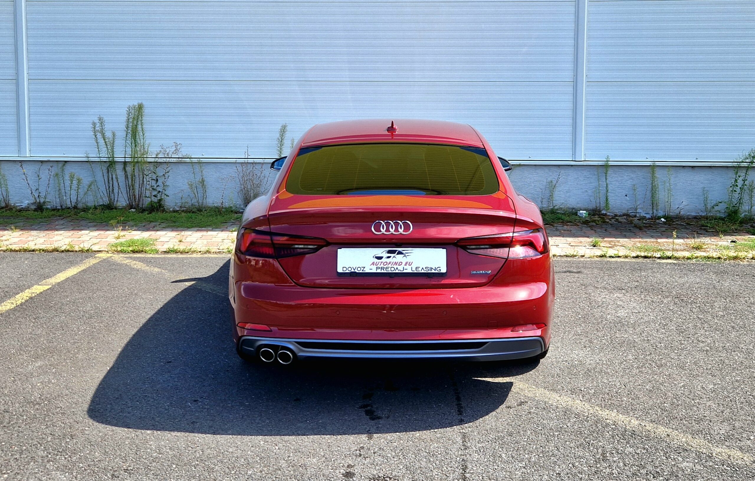 AUDI A5 SPORTBACK 50 TDI 286PS QUATTRO 3XS-LINE 2019 MOŽNÝ ODPOČET DPH